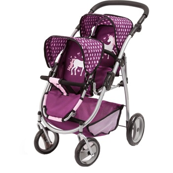 Carucior papusi Bayer, Twin, Mov, 63 x 46 x 73 cm Carucior papusi Bayer, Twin, Mov, 63 x 46 x 73 cm