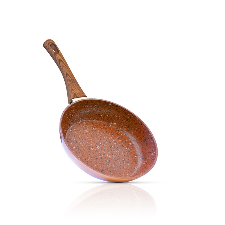 Livington Copper and Stone Pan gránit hatású serpenyő 24 cm