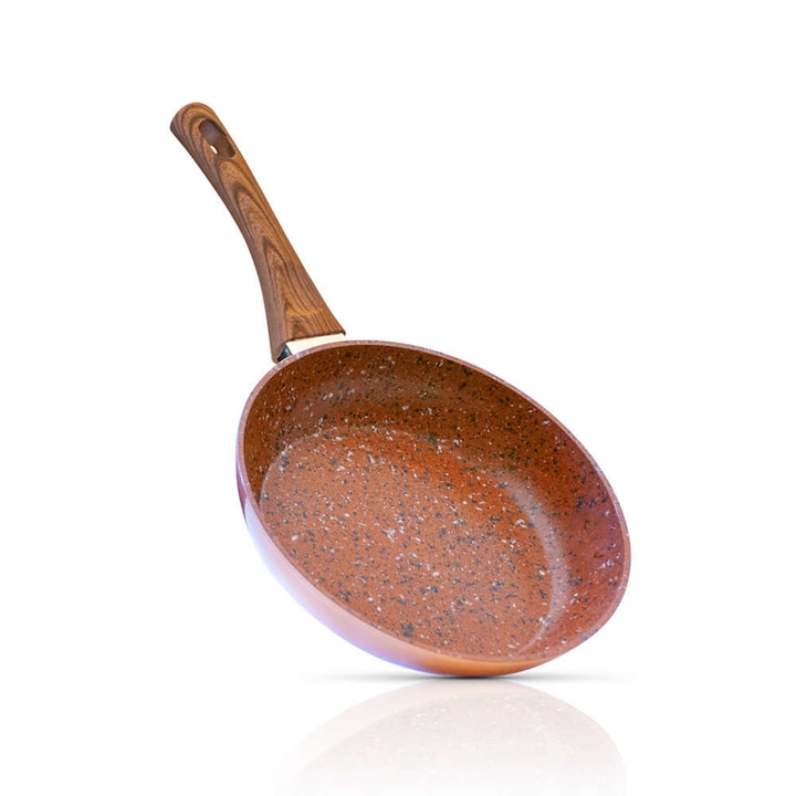 Livington Copper and Stone Pan gránit hatású serpenyő 28 cm