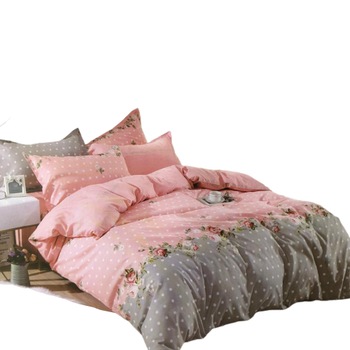 Set lenjerie de pat Bomb cearsaf, husa pilota, 4 huse perne pentru pat de dimensiuni 250x230 cm, 100% bumbac Set lenjerie de pat Bomb cearsaf, husa pilota, 4 huse perne pentru pat de dimensiuni 250x230 cm, 100% bumbac