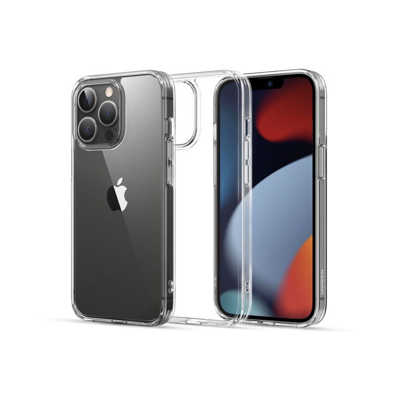Husa Spate Ugreen Fushion Policarbonat Rezistent Compatibila Cu iPhone 13 Pro Max, Transparenta