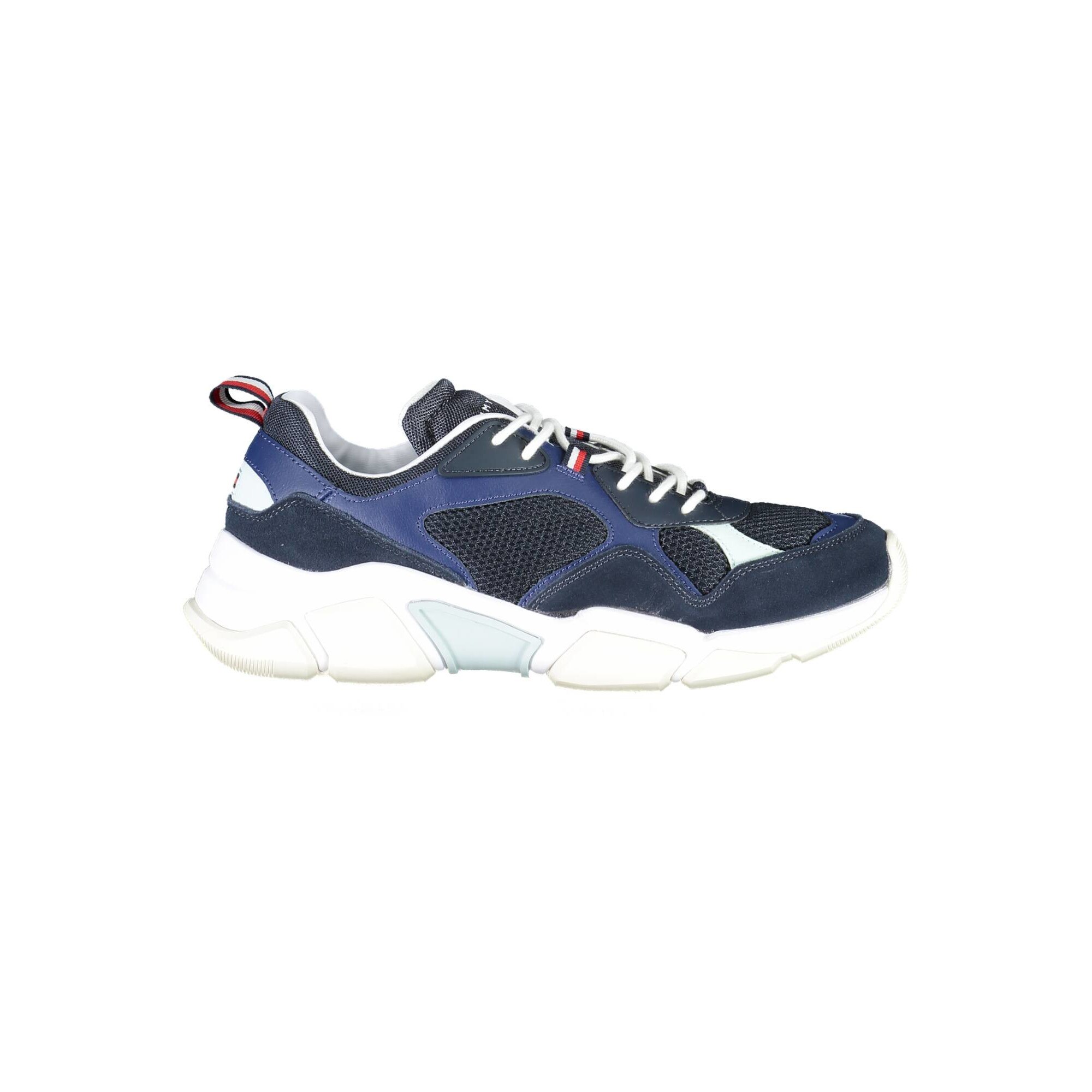 Pantofi sport barbati, TOMMY HILFIGER, 9200971, Logo, Albastru, Albastru