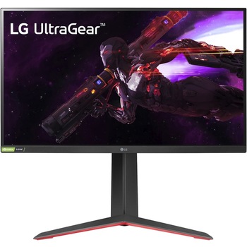 Monitor LED Nano IPS LG 27'' UltraGear™ QHD, 165Hz(180Hz, Overclock), 1ms, G-SYNC Compatible, AMD FreeSync™ Premium, VESA DisplayHDR™ 400, HDMI, Display Port, USB,27GP850-B.AEU Monitor LED Nano IPS LG 27'' UltraGear™ QHD, 165Hz(180Hz, Overclock), 1ms, G-SYNC Compatible, AMD FreeSync™ Premium, VESA DisplayHDR™ 400, HDMI, Display Port, USB,27GP850-B.AEU