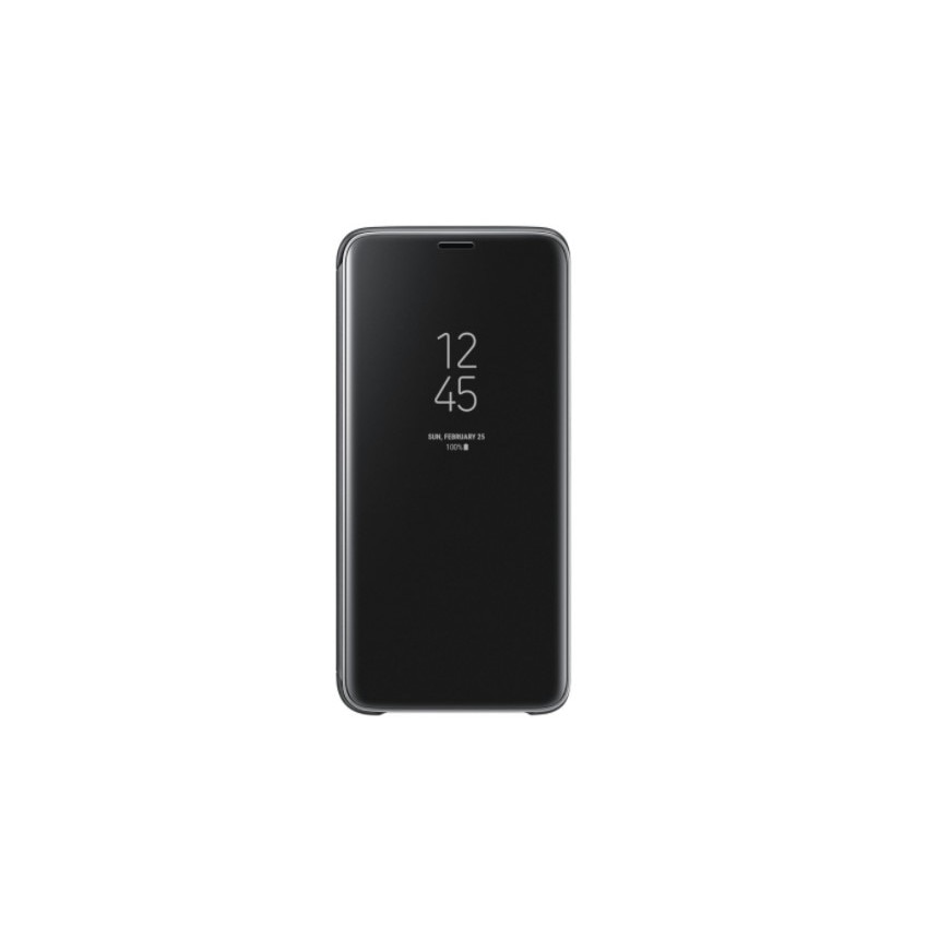Husa de protectie flip, pentru Huawei Y9 2018, negru, Clearview