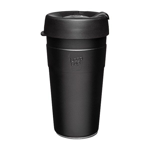Termos din otel inoxidabil KeepCup, 454 ml, Negru