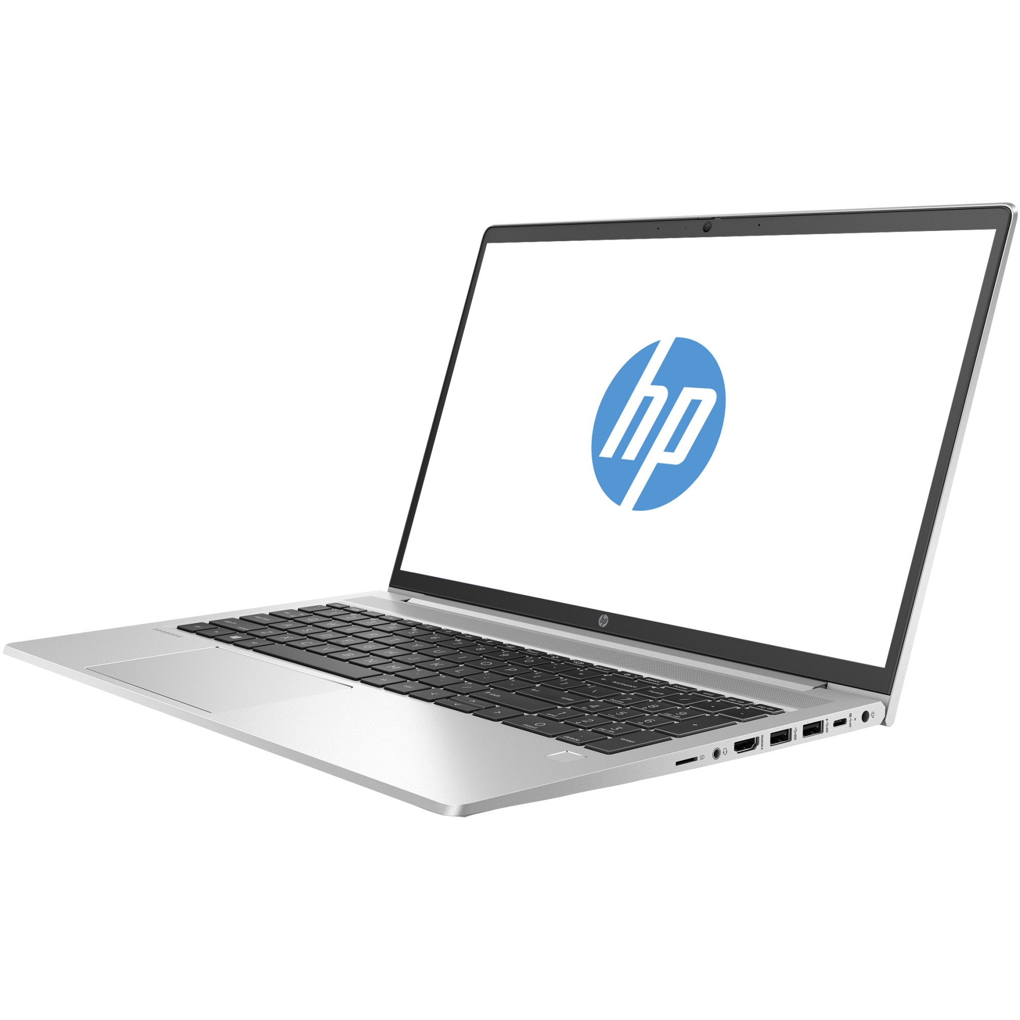Laptop HP 450 G8 cu procesor Intel Core i5-1135G7 pana la 4.2 GHz, 15.6" Full HD, 16 GB, 1TB SSD, Nvidia MX450 2GB, Free Dos, Pike Silver