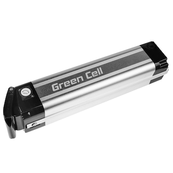 Baterie pentru Biciclete Electrice 36V 10.4Ah Li-Ion E-Bike Silverfish cu incarcator Green Cell Baterie pentru Biciclete Electrice 36V 10.4Ah Li-Ion E-Bike Silverfish cu incarcator Green Cell