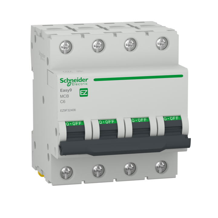 Easy9 Intrerupator automat 4P 4500 AC 10A