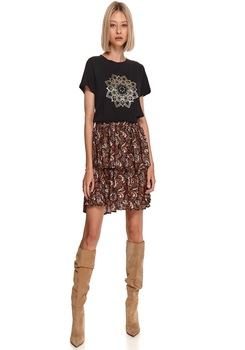 Tricou pentru femei, TOP SECRET, SPO5367, Negru Tricou pentru femei, TOP SECRET, SPO5367, Negru