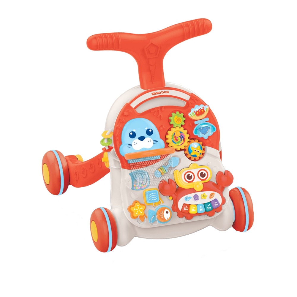 Antepremergator KikkaBoo 2in1 Wobble Fun Orange