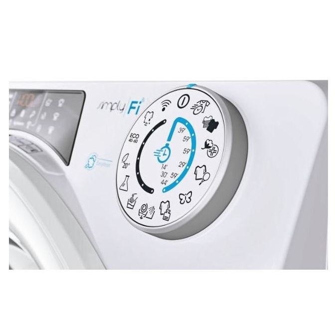 Masina spalat Candy RO 1294DWME/1-S, incarcare frontala, 9 kg, 1200 rpm, A+++, Wi-Fi, Alb