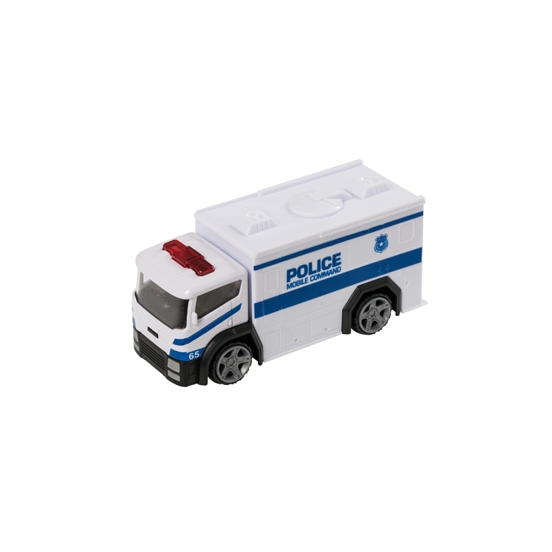 Macheta metalica - masina de interventie, Politie, 14 cm