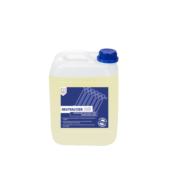 Neutralizant pasivizant lichid lichid pentru solutii acide, Neutralyzer PLUS, 5kg