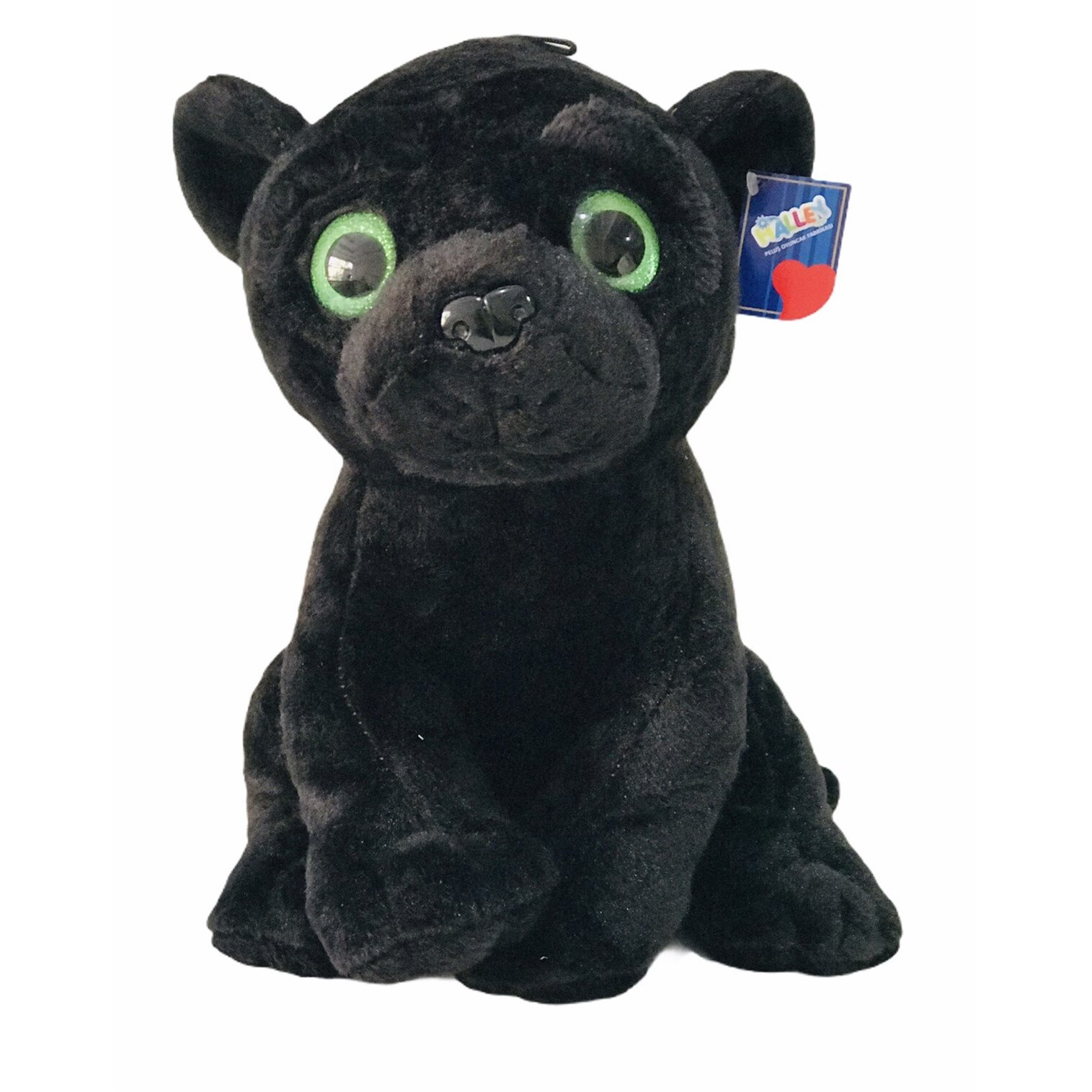 Animal de plus, 35cm, negru, halley