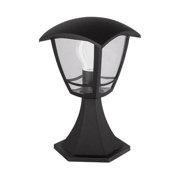 Pitic pentru gradina Berlin Negru E27 IP44