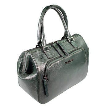 Geanta de dama din piele naturala, Tony Bellucci, model 326, Verde Geanta de dama din piele naturala, Tony Bellucci, model 326, Verde