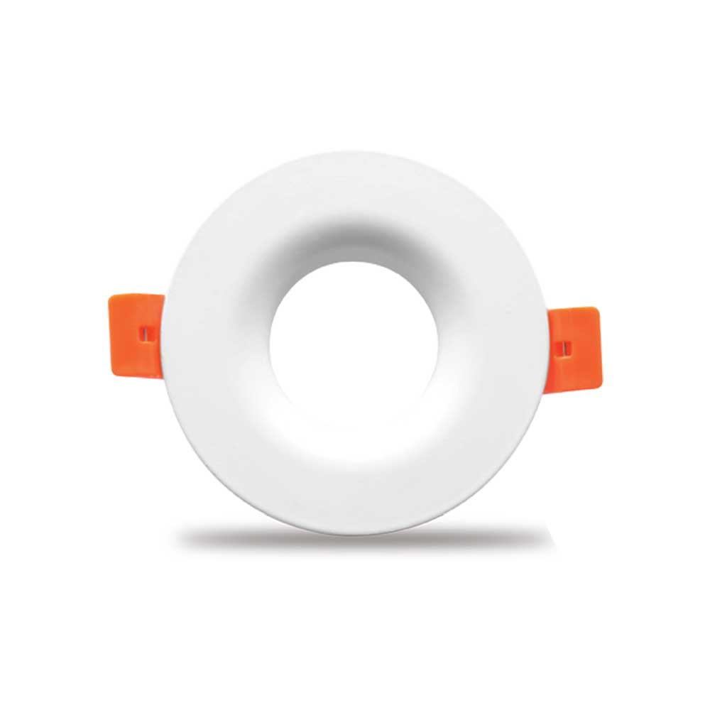 Carcasa Alb Rotund GU5.3 Tetra-E