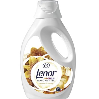 Detergent lichid Lenor rufe colorate orhidee aurie, 16 spalari, 1.120 gr Detergent lichid Lenor rufe colorate orhidee aurie, 16 spalari, 1.120 gr