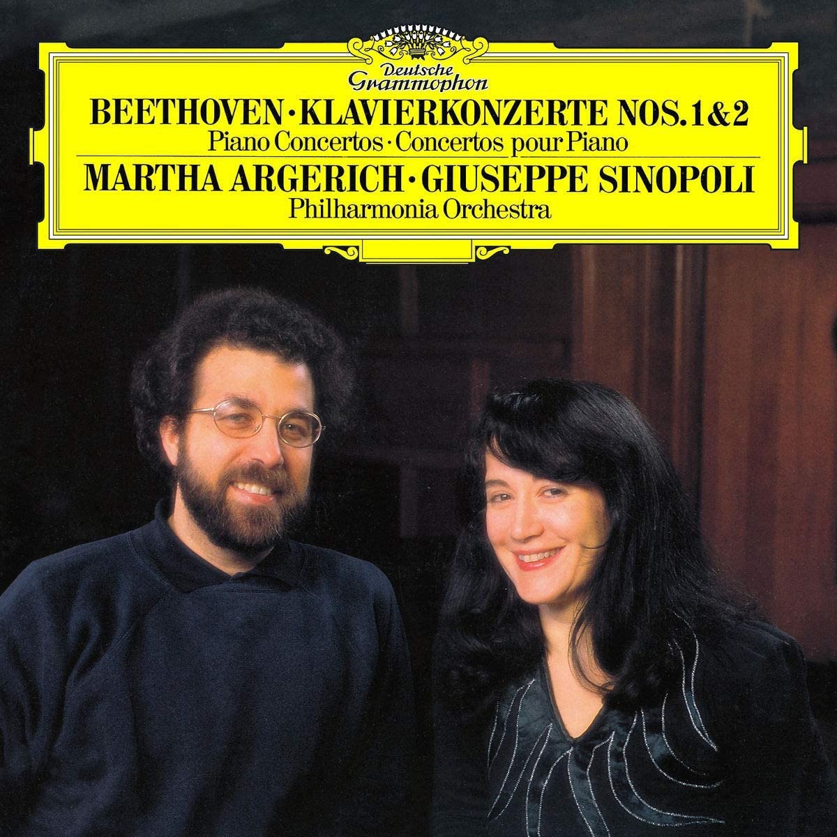 Ludwig Van BeethovenMartha ArgerichGiuseppe Sinopoli - Beethoven: Piano Concertos Nos. 1 & 2 - Vinyl - Vinyl