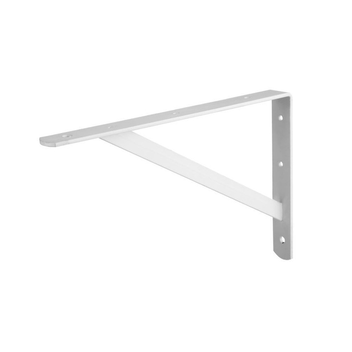 Consola Metalica Punte 300x 200mm Alb