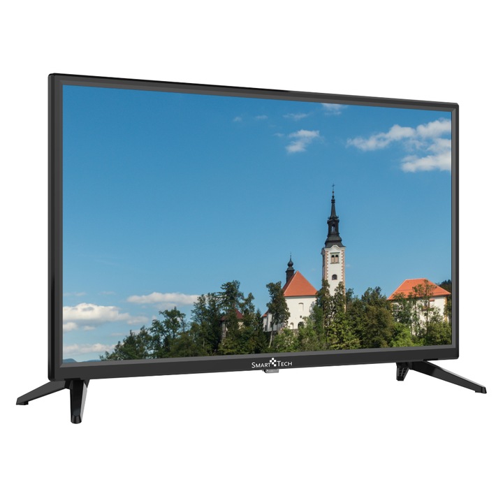 Телевизор LED Smart Tech 24N30HC1L1B1, 60 см, HD, клас A, черен