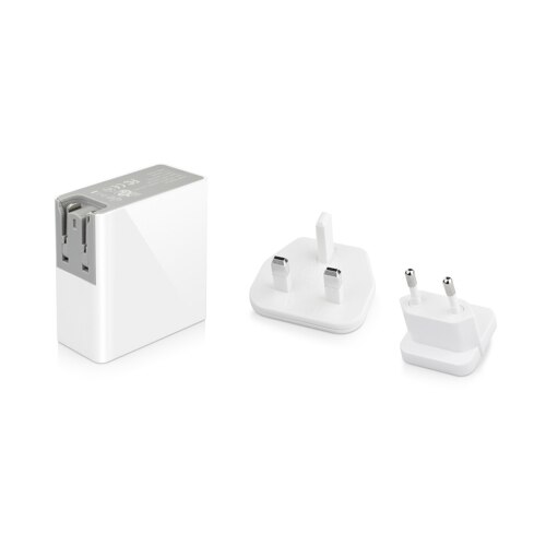 Alimentare cu 2 porturi USB 24W, Macally Home, alb