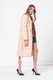 Missguided, Hosszú könnyű súlyú télikabát levehető derékkötővel, Krémszín, 12