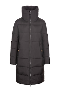 Trespass, Geaca midi cu guler inalt Faith, Negru stins Trespass, Geaca midi cu guler inalt Faith, Negru stins