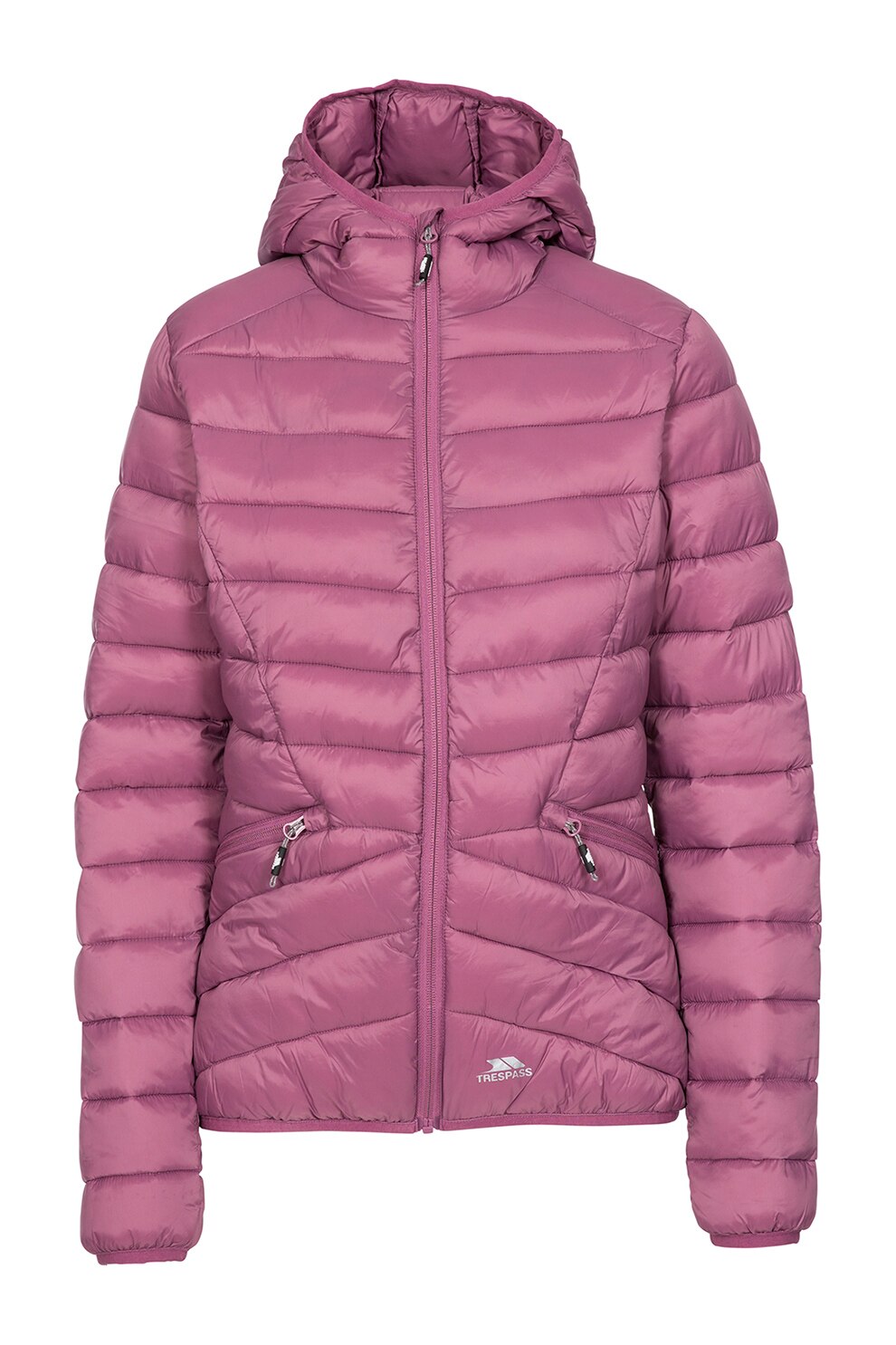 Trespass, Geaca matlasata cu gluga Alyssa, Roz inchis