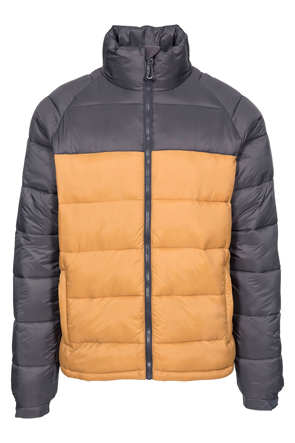 Trespass, Geaca cu vatelina si aspect matlasat Yattendon, Maro camel/Gri inchis