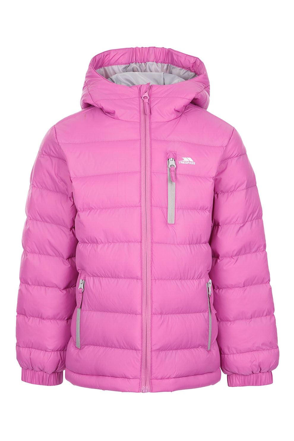 Trespass, Geaca impermeabila si rezistenta la vant, cu vatelina Aksel TP50, Roz