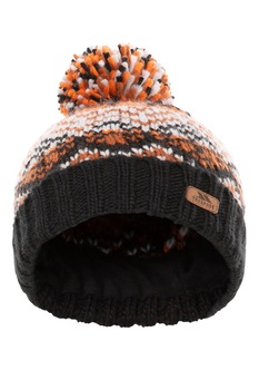 Trespass, Caciula cu ciucure Sprouse, Negru/Oranj/Alb Trespass, Caciula cu ciucure Sprouse, Negru/Oranj/Alb