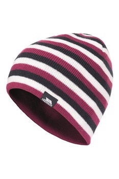 Trespass, Caciula tricotata reversibila Reagan, Violet tyrian/Negru/Alb Trespass, Caciula tricotata reversibila Reagan, Violet tyrian/Negru/Alb