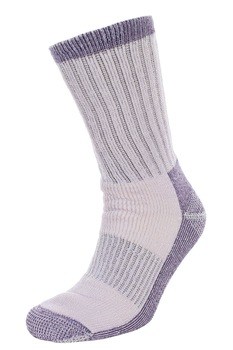 Trespass, Sosete lungi, din amestec de lana, pentru trekking Springer, Lila prafuit/Purpuriu, 36-39 Trespass, Sosete lungi, din amestec de lana, pentru trekking Springer, Lila prafuit/Purpuriu, 36-39
