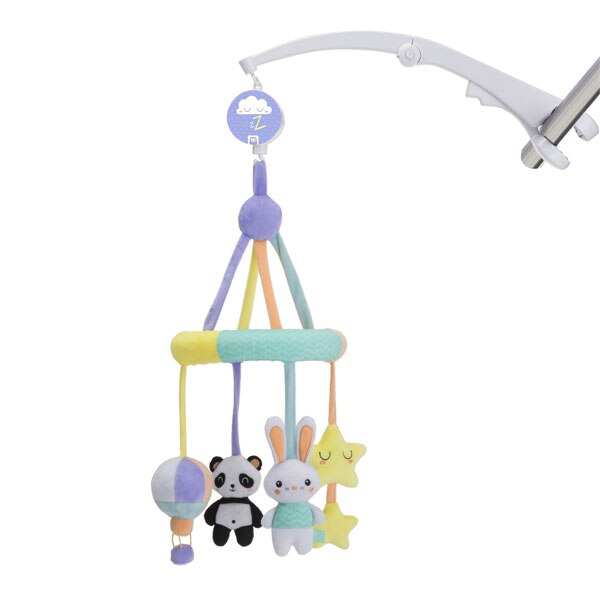 Carusel patut Eurekakids, 0-3 luni, Multicolor