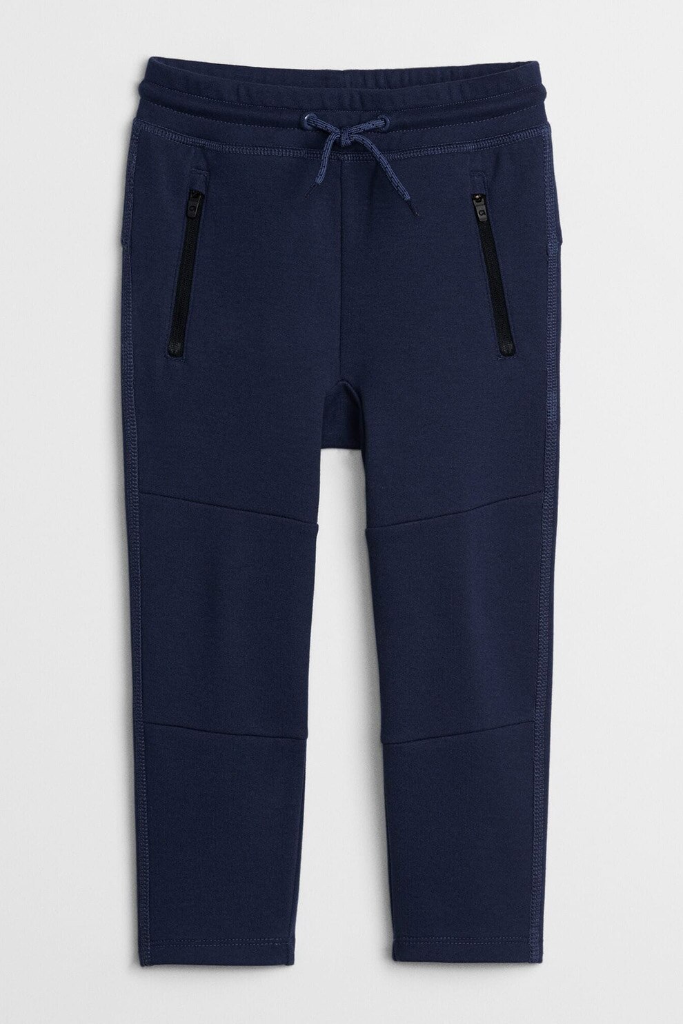 GAP, Pantaloni sport conici cu talie elastica, Bleumarin