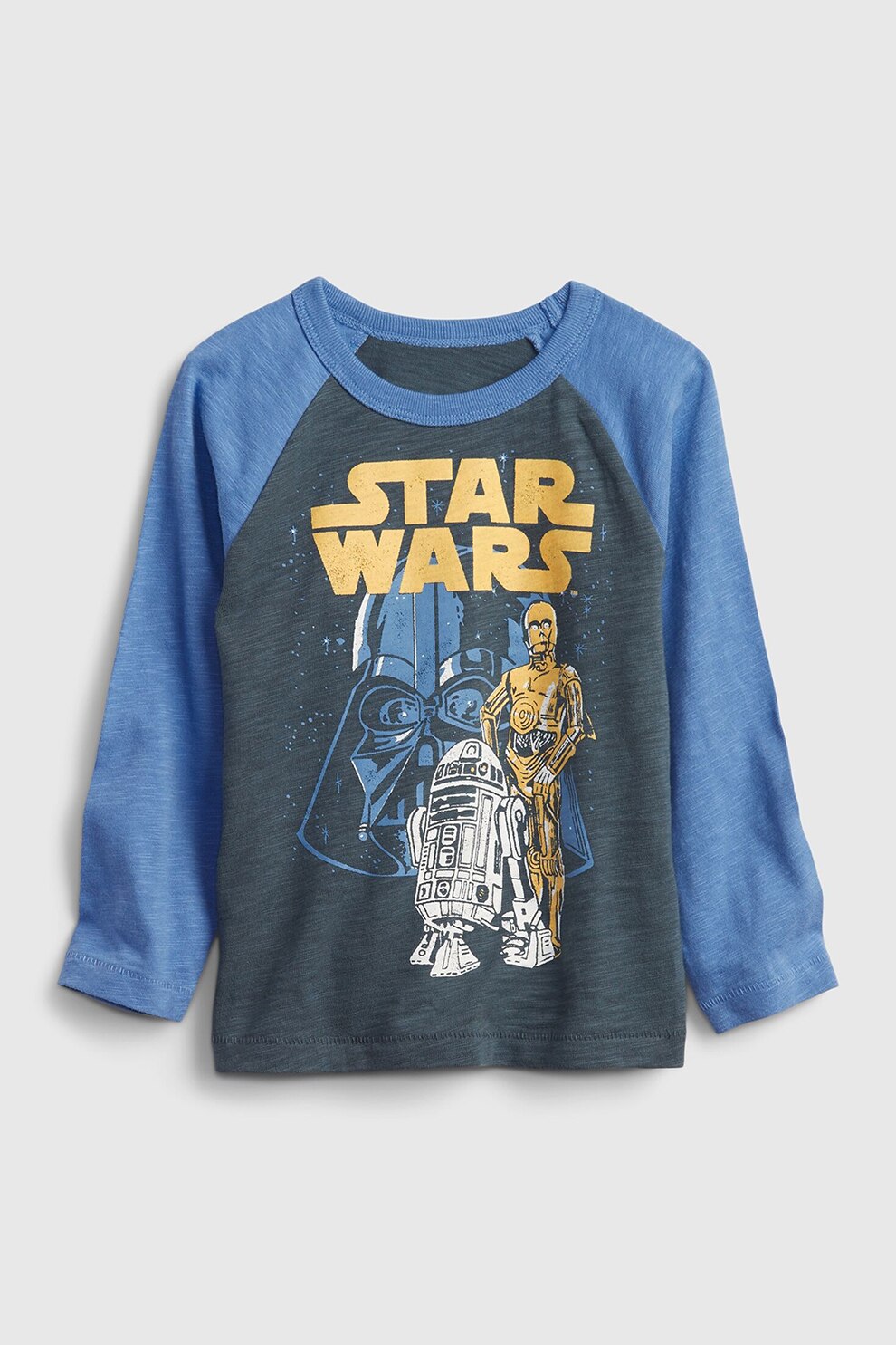 GAP, Bluza cu imprimeu grafic, Albastru