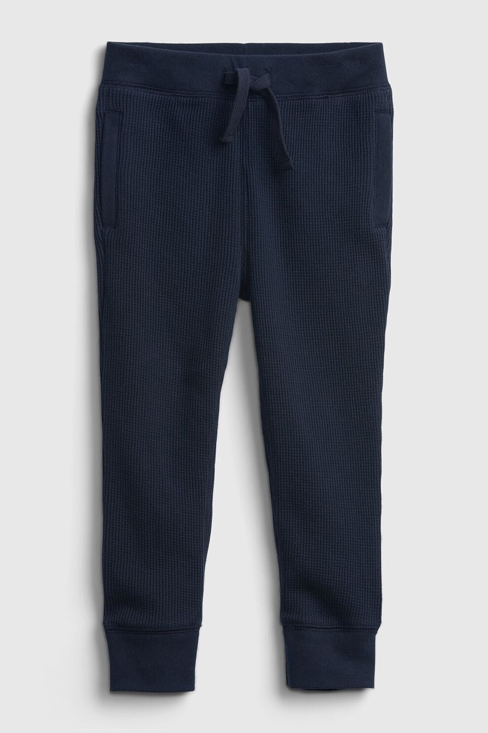 GAP, Pantaloni sport cu aspect texturat, Bleumarin