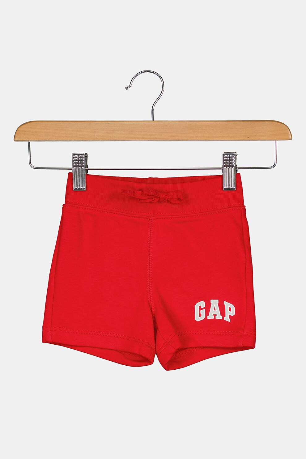 GAP, Pantaloni scurti sport cu imprimeu logo, Rosu