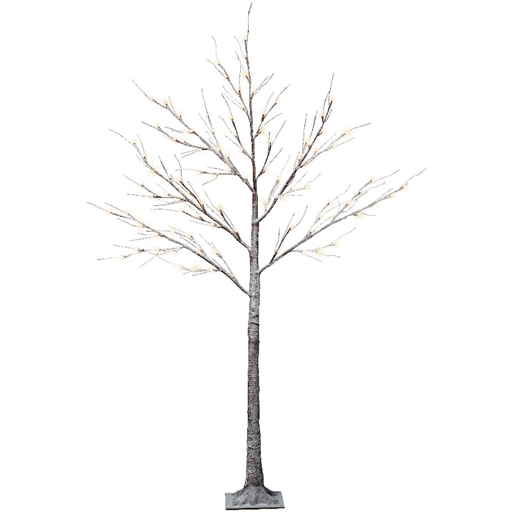 Copac decorativ Craciun, 96 LED-uri, 50x180 cm, lumina calda, exterior