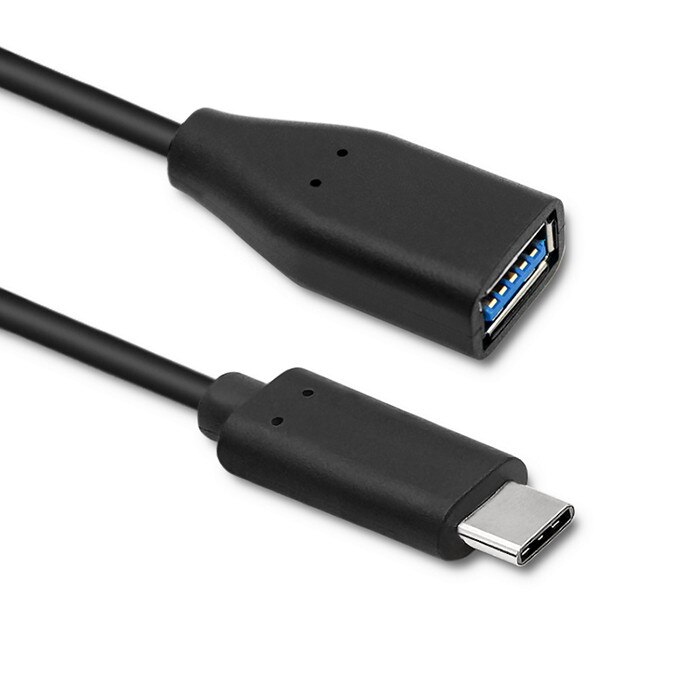 Cablu Qoltec USB 3.1 tip C la USB 3.0 A, 20 cm