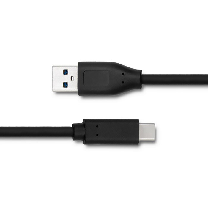 Cablu USB 3.0 A tata la USB-C tata Qoltec, 1.5 m, Negru