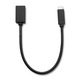 Кабел Qoltec USB 3.1 тип C към USB 3.0 тип A, 25 см