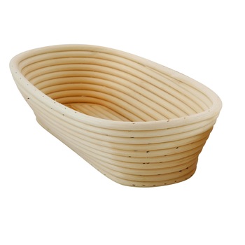 Cos oval pentru dospire aluat, 28 x 15 cm, ratan - Zokura Cos oval pentru dospire aluat, 28 x 15 cm, ratan - Zokura