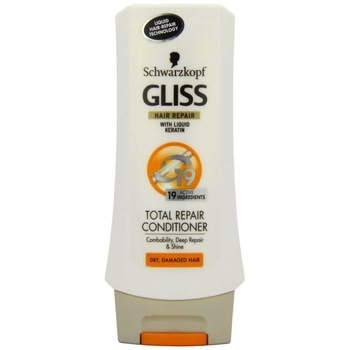 Balsam Par GLISS Total Repair, 200 ml, Pentru Par Deteriorat, cu Keratina Balsam Par GLISS Total Repair, 200 ml, Pentru Par Deteriorat, cu Keratina