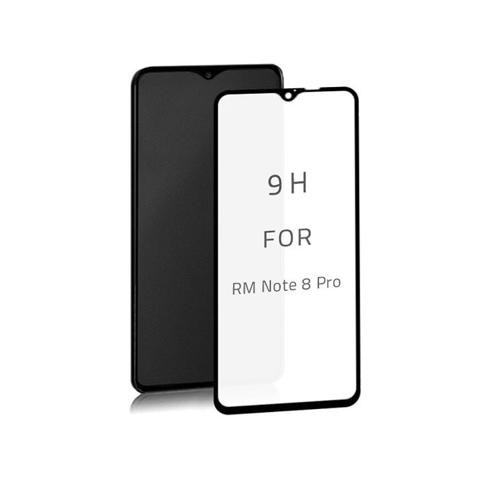 Sticla securizata Qoltec PREMIUM, Compatibil cu Xiaomi Redmi Note 8 Pro, 6D, Negru
