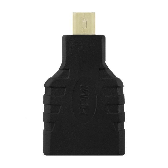 Adaptor micro HDMI mama A/tata D, Qoltec, Negru
