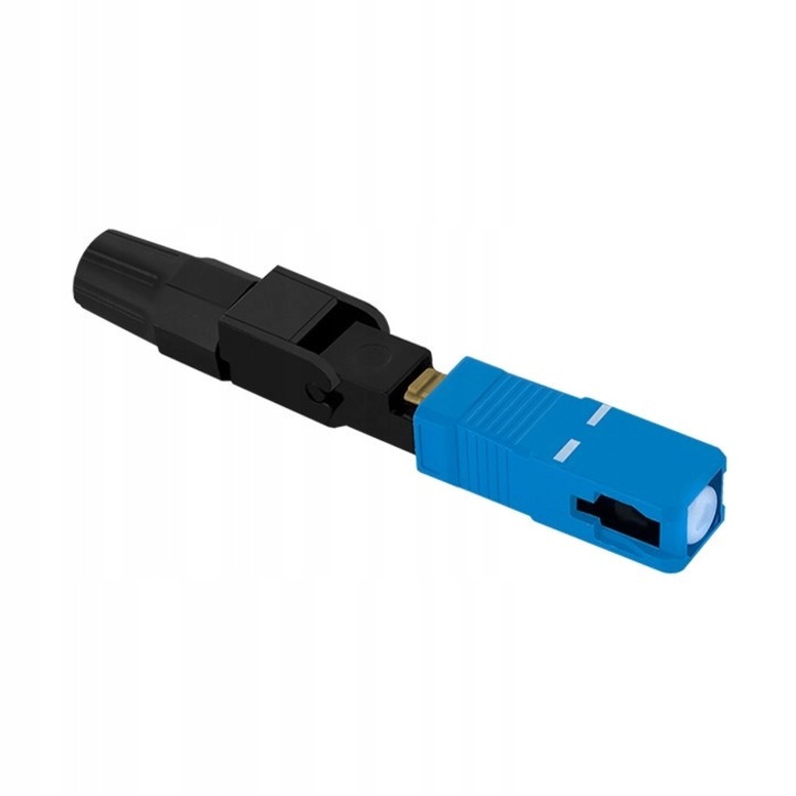 Conector rapid fibra optica Qoltec, SC/UPC, 3.0 mm