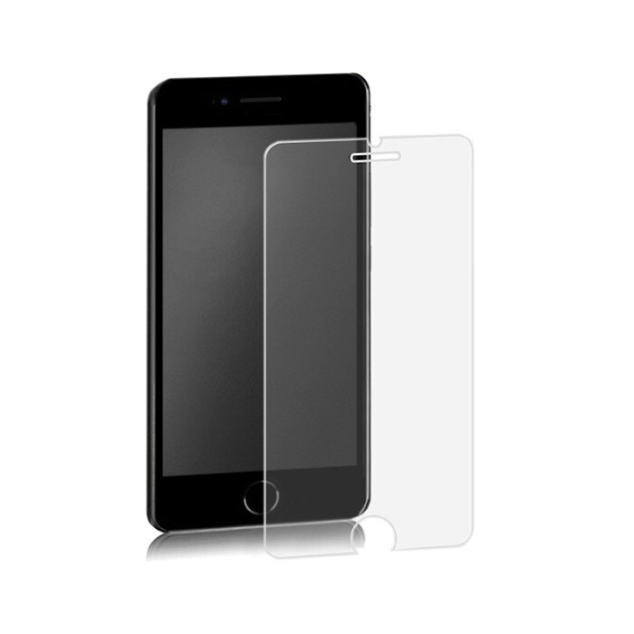 Folie protectie Premium, Sticla securizata Full, Qoltec, Pentru Apple iPhone SE 2020, Transparent