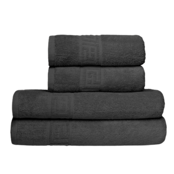 Set 4 Prosoape Greek Border, 2 x 50x90cm, 2 x 70x140cm, GRI Set 4 Prosoape Greek Border, 2 x 50x90cm, 2 x 70x140cm, GRI